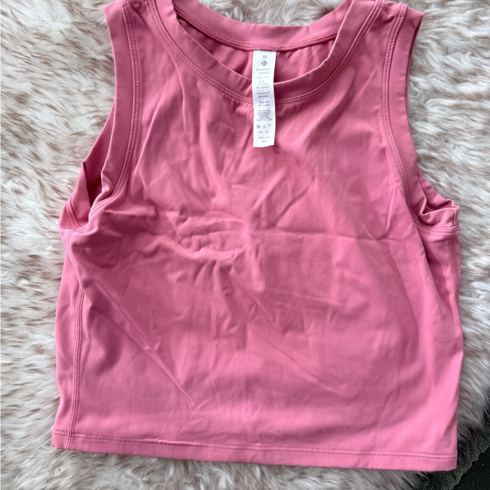 Pink Sleeveless workout Women's Top